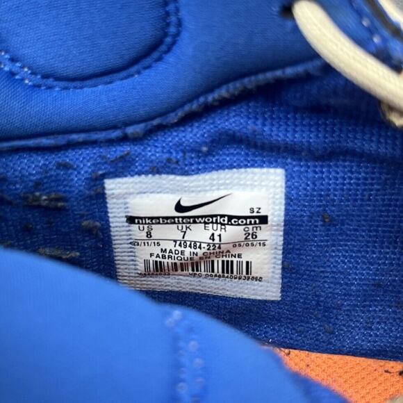 Nike Koth Ultra Mid 749484 224 Mens Shoes Boots Trainers Leather Brown Size 8 41 - Picture 11 of 12